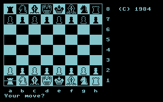 Colossus Chess 2∙0 screenshot 3 for Commodore 64